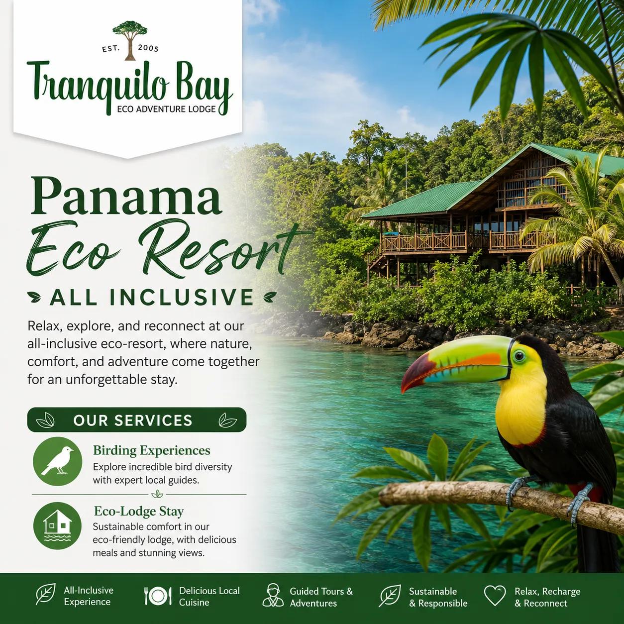 Tranquilo Bay: A Top Choice Among Panama Birding Lodges